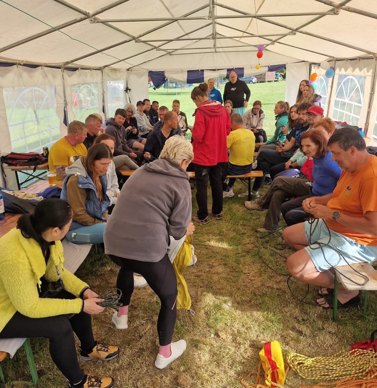Teambuilding a školenie vodákov
